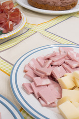 Appetizers on the table