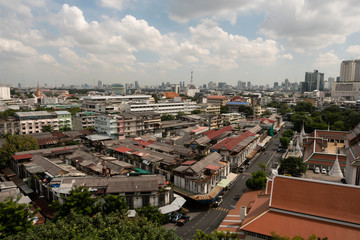 Vista panorámica de Bangkok