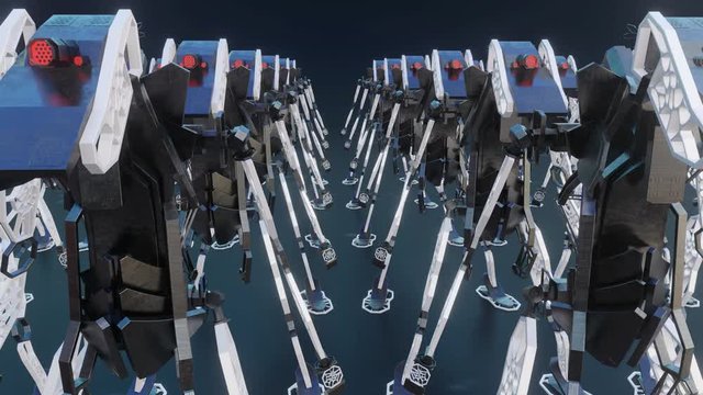 4K Robots - 3D generative design