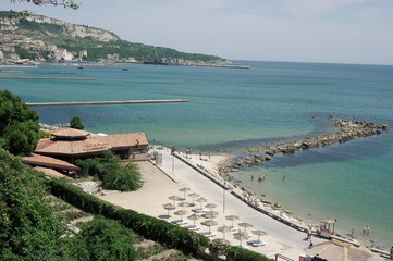 Obraz premium Bulgaria, Balchik, black sea coast.