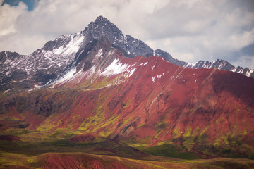 scenic Peruvian mountains