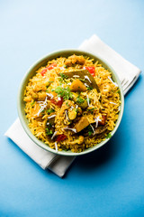 Masala Rice or masale bhat - is a spicy vegetable fried rice / biryani or Pulav usually made during wedding occassions in maharashtra, India
