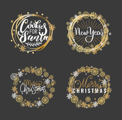 Merry Christmas, Happy Holidays Inscription Wishes