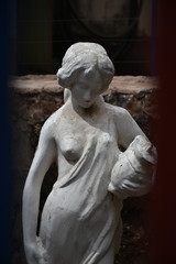 statue of woman