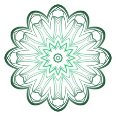 Hand drawn background with Mandala. Vector decorative elements. Arabic, Indian, ottoman motifs.