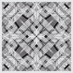 The geometric pattern with lines seamless 