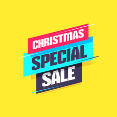 Christmas Special Sale Label