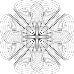 Obraz premium Geometry minimalistic artwork poster with simple shape and figure