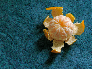 Tangerine, healthy and fresh tropical fruit