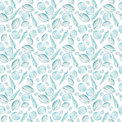 sea ​​shells pattern
