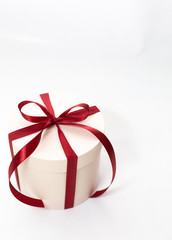 christmas box gift card mock up inscription