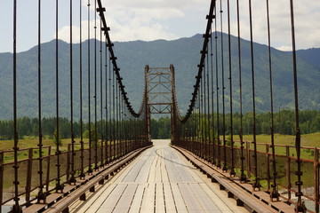 bridge over river Katun'