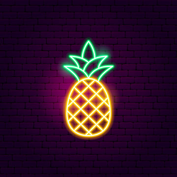 Pineapple Neon Sign