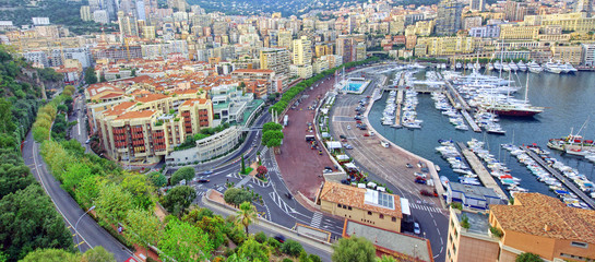 Monte Carlo city in Monaco