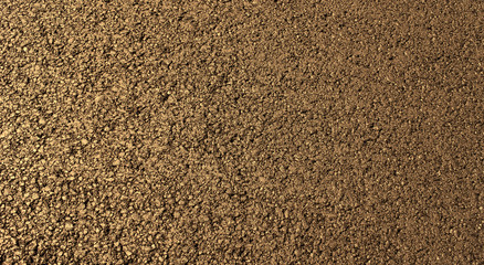 texture of hot asphalt on the road