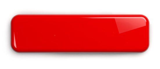 Fototapeta Red Button Label Sign Plate obraz