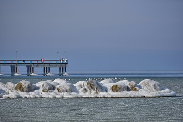 The Baltic Sea in the winter