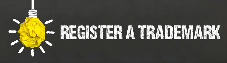 Fototapeta premium Register a Trademark