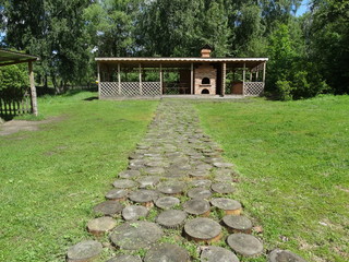 old house in the park
