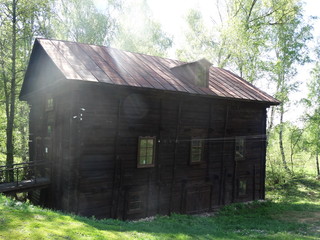 old house in village