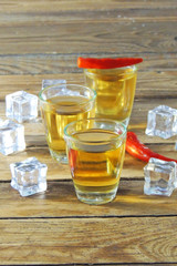 vodka with pepper