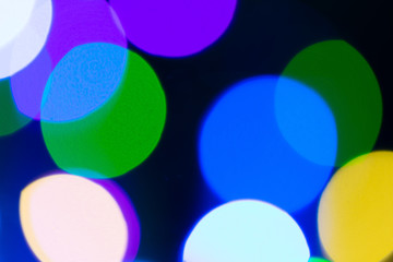 abstract colorful background with circles