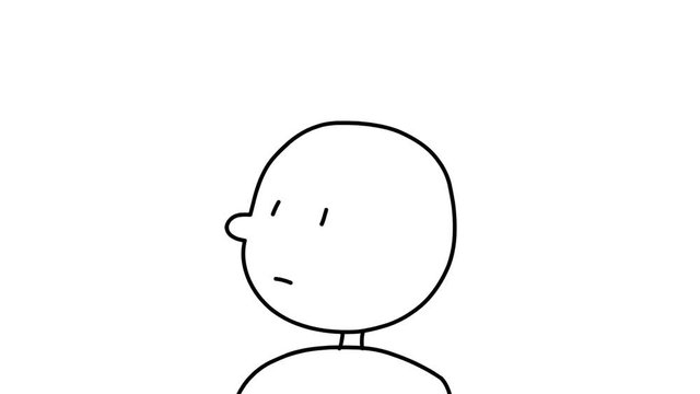 Viele Ideen - Probleme schaffen Gedankenchaos im Kopf, Whiteboard Video
