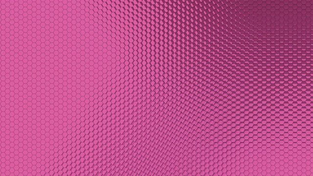 scifi technology hexagon pattern background - seamless 4k loop