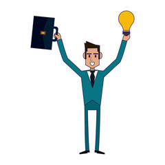 Businessman successful entrepreneur