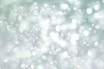 Obraz premium Shiny bokeh blur background. Glowing glitter circle particles holiday.