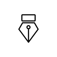 pen tool icon. Can be used for web, logo, mobile app, UI, UX