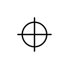 target, guide icon. Can be used for web, logo, mobile app, UI, UX
