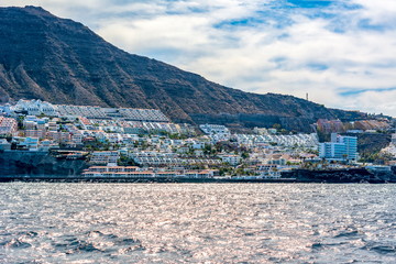 Fototapeta na wymiar Los Gigantes village, Tenerife, Canary islands, Spain