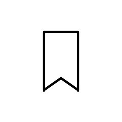 bookmark icon. Can be used for web, logo, mobile app, UI, UX
