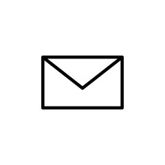 envelope, mail icon. Can be used for web, logo, mobile app, UI, UX