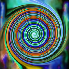 Fototapeta na wymiar Colorful Spiral and circular abstract Backgrounds