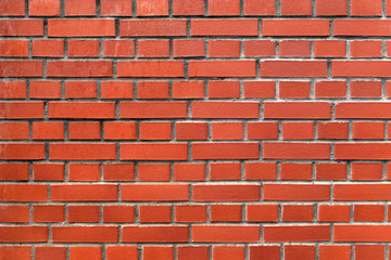 Obraz premium Red brick wall.