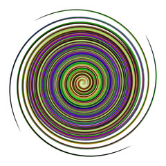 Colorful Spiral and circular abstract Backgrounds