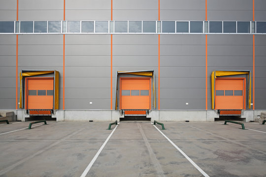 Loading Doors Cargo Warehouse
