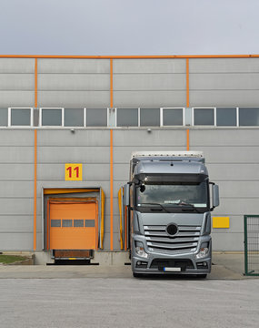 Loading Truck Cargo Door