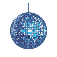 Disco ball isolated