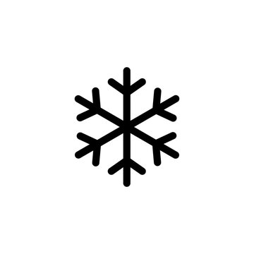 snowflake simple icon