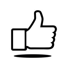 thumb up to like