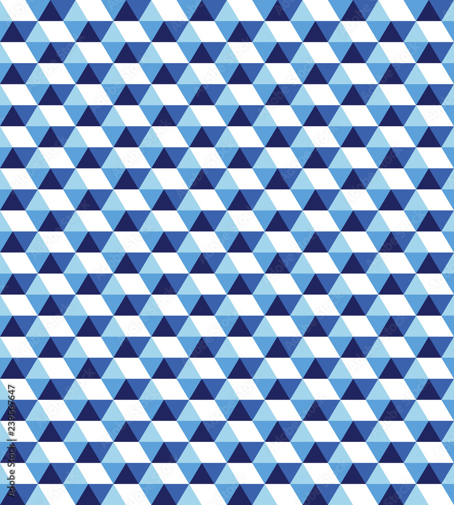 Poster seamless pattern of triangles. pattern for your textiles and print design.