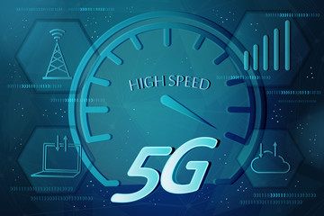 5G technology concept