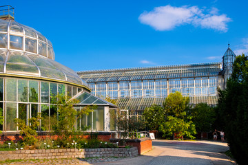 Berlin, Germany - Berlin Dahlem Botanical Garden and Museum - Botanischer Garten - with historic...