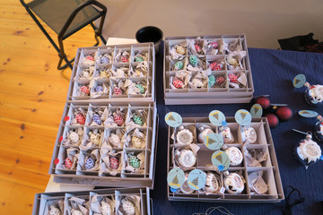 weihnachten christbaumschmuck kugel anhönger strohstern