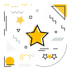 Star Vector Background