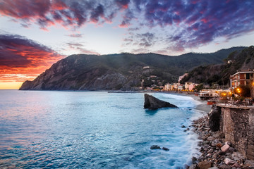 Portovenere near Cinque Terre, Liguria, Italy.