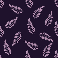 Texture with flowers and plants. Floral ornament. Original flowers pattern.